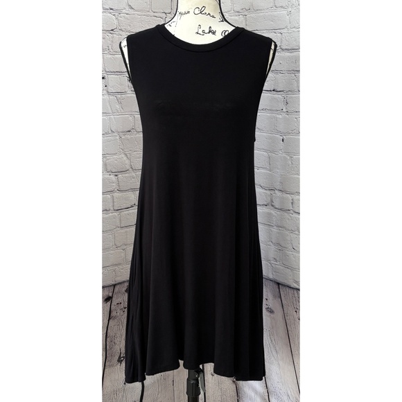 Elan Women’s Black Sleeveless Swim Cover-Up (Size L) - Picture 1 of 8